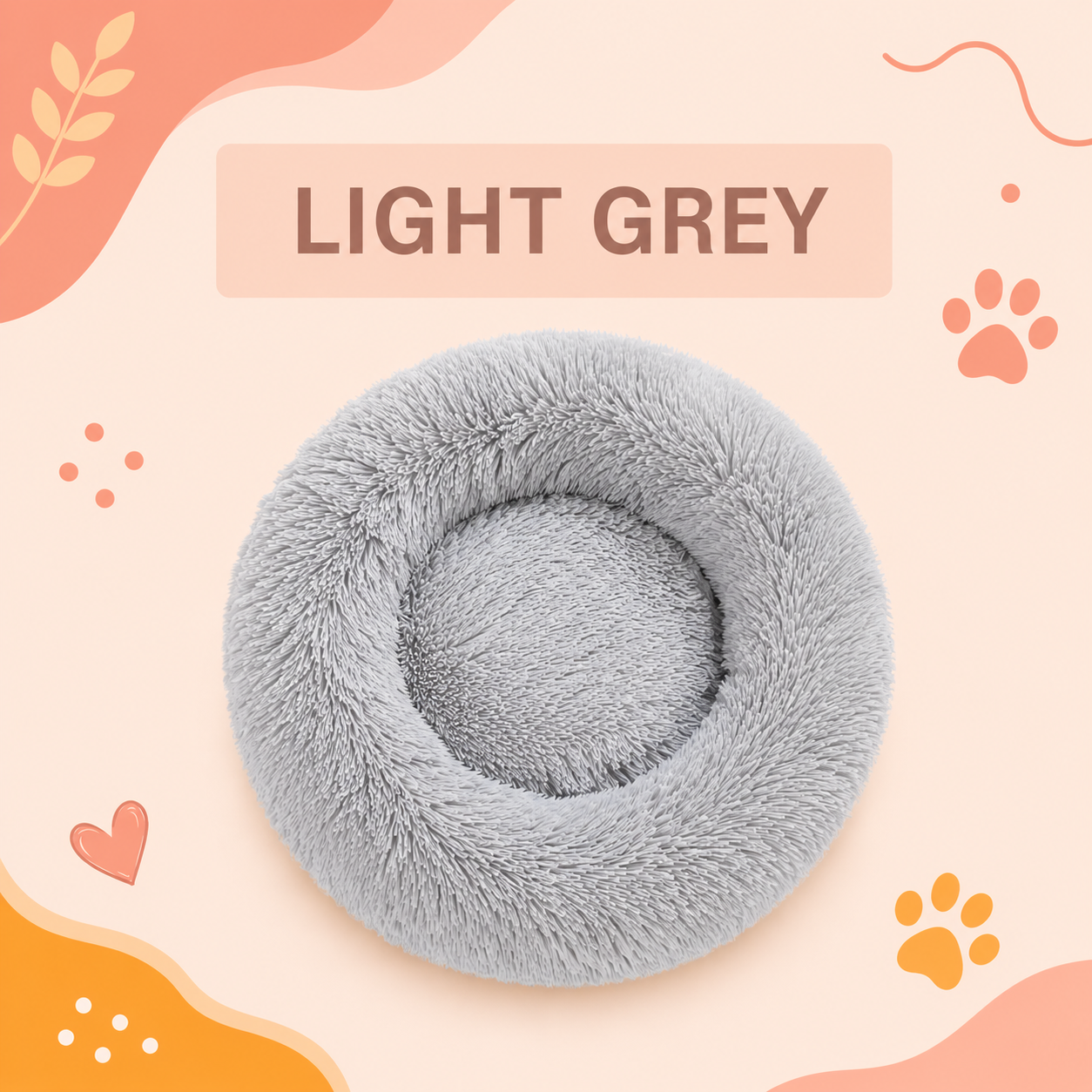 CalmPup Donut Calming Bed – Anti-Anxiety & Deep Sleep Comfort for Dogs