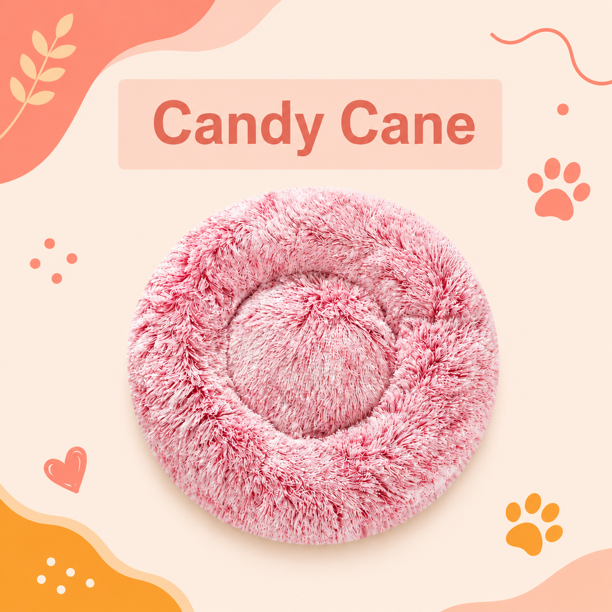 CalmPup Donut Calming Bed – Anti-Anxiety & Deep Sleep Comfort for Dogs