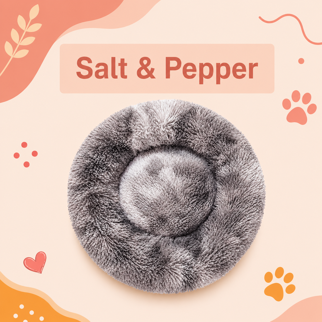 CalmPup Donut Calming Bed – Anti-Anxiety & Deep Sleep Comfort for Dogs